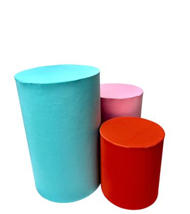 Imagem de Trio Capas de Cilindro DECORAÇÃO para Festas Tema Moana