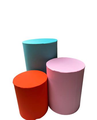 Imagem de Trio Capas de Cilindro DECORAÇÃO para Festas Tema Moana