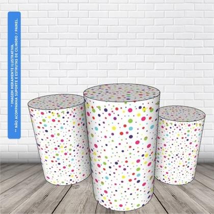 Imagem de Trio Capas De Cilindro Veste Fácil C/ Elástico Carnaval