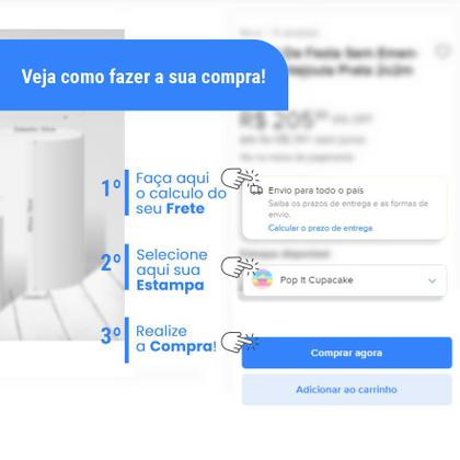 Imagem de Trio Capas Para Cilindro Versátil Candy Lilás e Verde Menta Lisa C/ Elástico