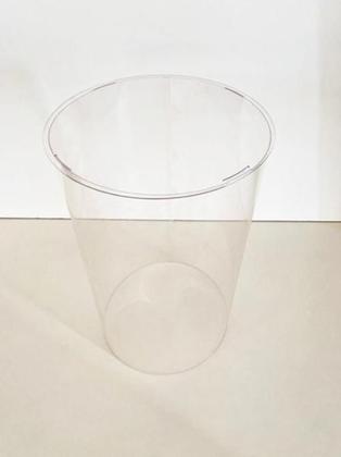 Imagem de Trio Cilindro Transparente Festa Desmontável Tres Unidades