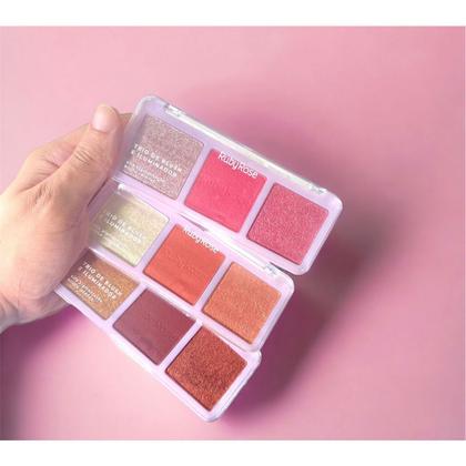 Imagem de Trio de blush e iluminador - ruby rose