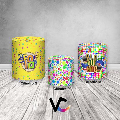 Imagem de Trio De Capa Cilindro  - Carnaval Folia 011