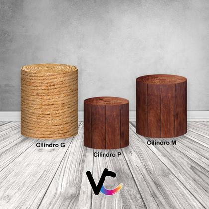 Imagem de Trio de Capas de Cilindro - Country Cowboy Boiadeiro Cavalos 025