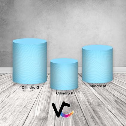 Imagem de Trio de Capas de Cilindro - Novembro Azul Claro 014