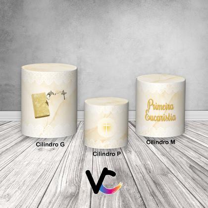 Imagem de Trio de Capas de Cilindro -  Primeira Eucaristia 014