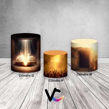 Imagem de Trio de Capas de Cilindro -  Ressuscitou como Leão 038