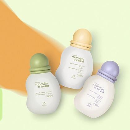 Imagem de Trio de Colônias Mamãe e Bebê 300ml Natura