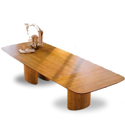 Imagem de Trio Ipanema: Mesa De Jantar Retangular Em Freijó 2.35x1.22cm