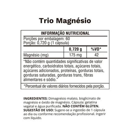 Imagem de Trio Magnésio  60 Cápsulas - Ocean Drop