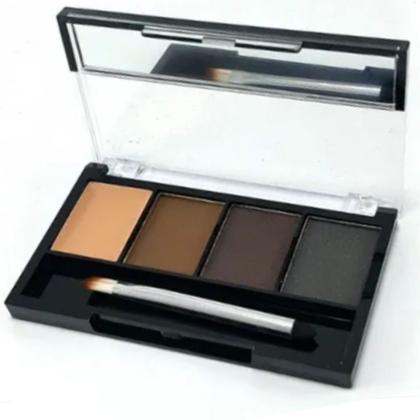 Imagem de Trio Paleta Sombras P Sobrancelha + Lápis Delineador Preto