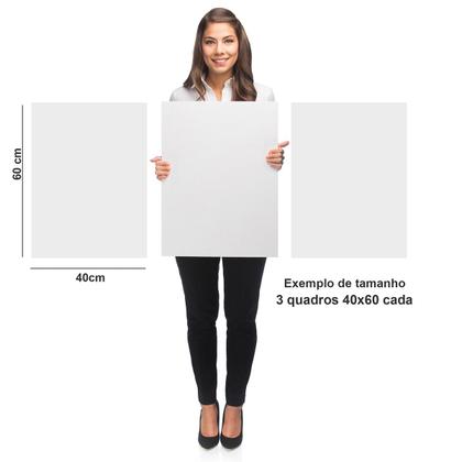 Imagem de Trio Quadros com Moldura e Acrilico Cristal Vidro  Moderno Terroso Floral Kit 3 Quadros para Sala, Quarto ou Escritório