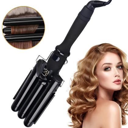 Imagem de Triondas Cacheador Onyon Modelador De Cachos Grosso 25mm Ondulador