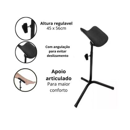 Imagem de Tripé Apoio De Pernas Suporte Manicure Santa Clara