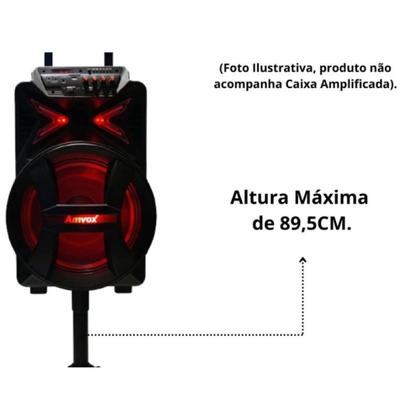 Imagem de Tripé Caixa de Som Amvox ATP 001 Com Regulamento de Altura em metal