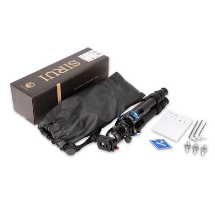Imagem de Tripé de câmera Sirui AM-223 de fibra de carbono Mini Travel 15 kg