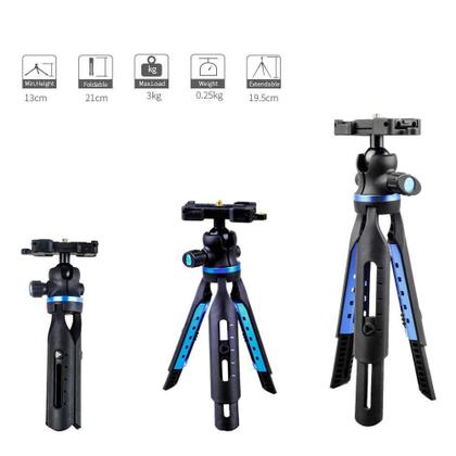 Imagem de Tripé Extensível para Celular e Câmeras DSLR Apexel