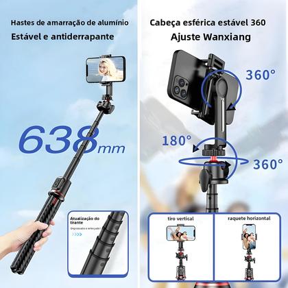 Imagem de Tripé Flexível Em Forma De Polvo Para Smartphone, Bastão De Selfie Para Vlog, Vídeo Ao Ar Livre,