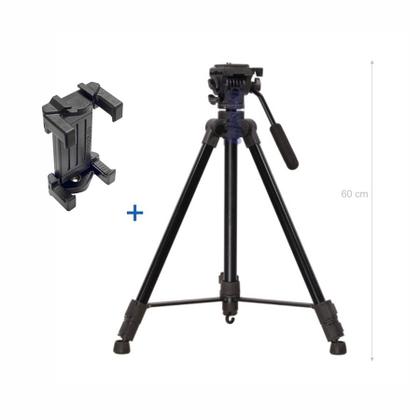 Imagem de Tripé Hidráulico Benro Para Câmeras E Smartphones T980ex - 1,70 M