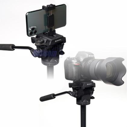 Imagem de Tripé Hidráulico Benro Para Câmeras E Smartphones T980ex - 1,70 M