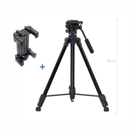 Imagem de Tripé Hidráulico Benro Para Câmeras E Smartphones T980ex - 1,70 M