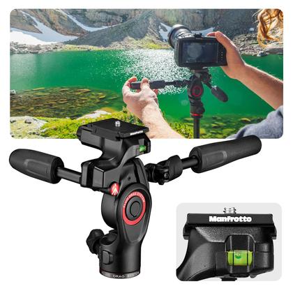 Imagem de Tripé Manfrotto Befree 3-Way Live Advanced de 4 seções