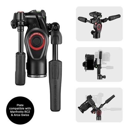 Imagem de Tripé Manfrotto Befree 3-Way Live Advanced de 4 seções