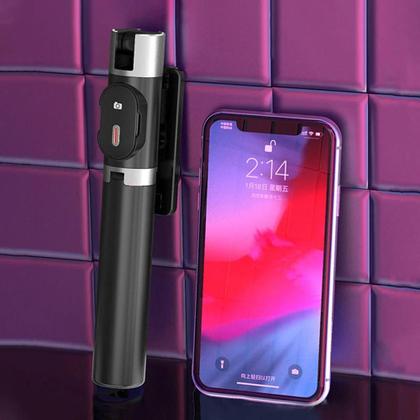 Imagem de Tripé Pau De Selfie Bluetooth Controle Sem Fio Ideal Live