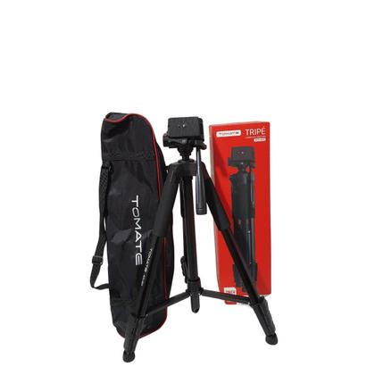 Imagem de Tripé Profissional 2.6m + Suporte Para Celular Câmera