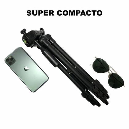 Imagem de Tripé Profissional Para Câmera E Celular Tomate Mtg-3011 Universal 1,10m