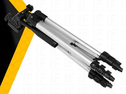 Imagem de Tripé Regulável Para Nível Laser 370 A 1100 Mm C/ Bolsa