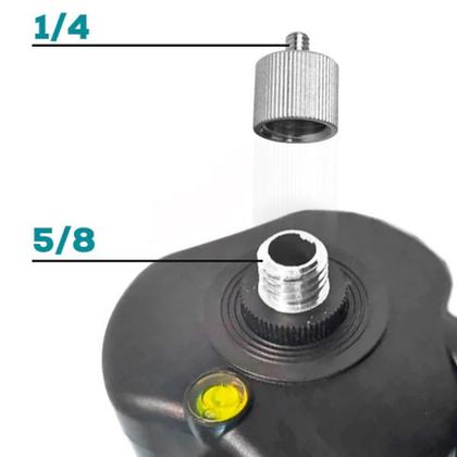 Imagem de Tripé Regulável Para Nível Laser 420 A 1260 Mm - Mtx  Adaptador  5/8 Femea 1/4 Macho