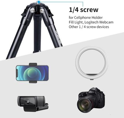 Imagem de Tripé Smatree extensível de 20-55 cm de altura para Gopro/Osmo Mobile