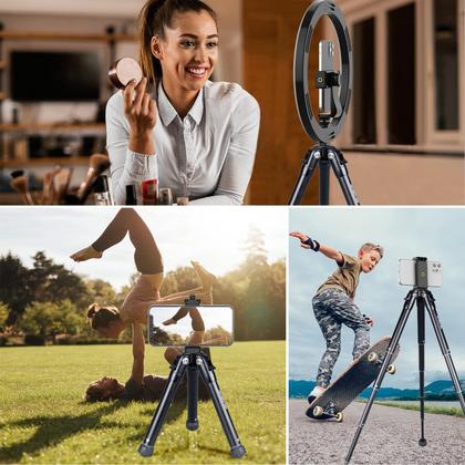 Imagem de Tripé Smatree extensível de 20-55 cm de altura para Gopro/Osmo Mobile