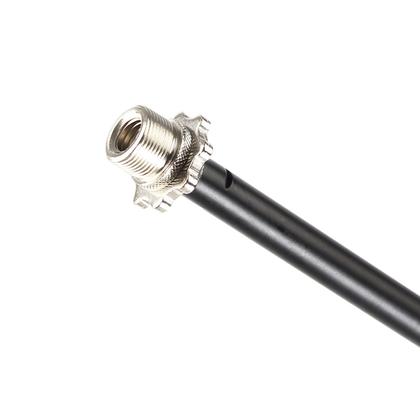 Imagem de Tripé,suporte P/microfone c/gatilho (reto/girafa) c/haste removível,aço,preto