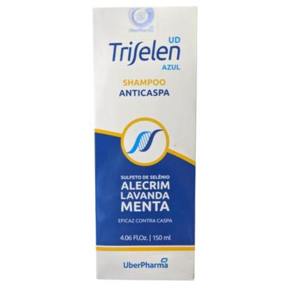 Imagem de Triselen Shampoo Anti caspa Anticoceira Selênio Uberpharma Cheiro Aroma Neutro 150ml