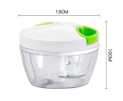 Imagem de Triturador Cortador de Alho Legumes e Frutas Manual 500ml