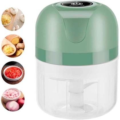 Imagem de Triturador de Alimentos Compacto Mini Elétrico para Cozinha