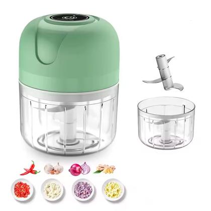 Imagem de Triturador de Alimentos Compacto Mini Elétrico para Cozinha