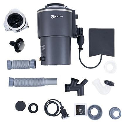 Imagem de Triturador de Resíduos e Alimentos para Pia Cetro Suprême Crusher CFPM KD 2036 1HP 220V