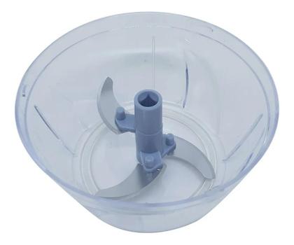 Imagem de Triturador e Cortador de Alimentos Manual com 3 lâminas