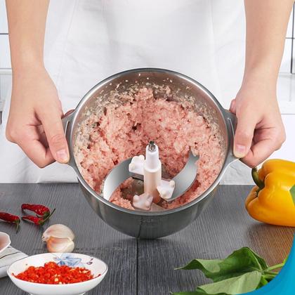 Imagem de Triturador Elétrico 2L Inox Processador de Alimentos Despacho Rápido