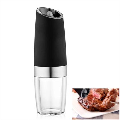Imagem de Triturador Elétrico Para Moer Café Sal Pimenta E Grãos Grosso Na Cozinha