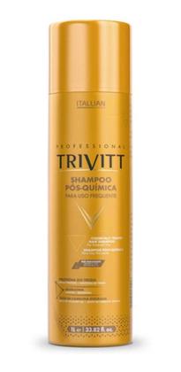 Imagem de Trivitt Shampoo 1L + Máscara 1Kg +02 Fluidos Escova Itallian