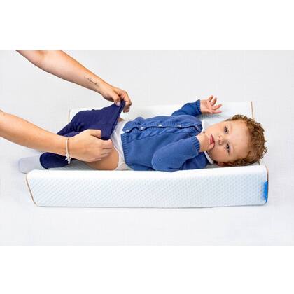Imagem de Trocador Bebê Memory Foam com Capa de Fibra de Bambu