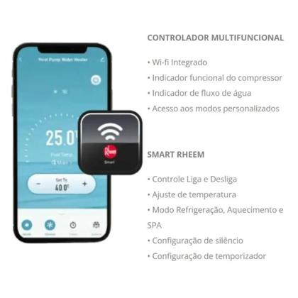 Imagem de Trocador de Calor Rheem 24700 BTU 220 240 V