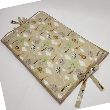 Imagem de Trocador de Cômoda para Bebê Impermeável Acolchoado 100% Algodão - Mãe e Filho Enxovais