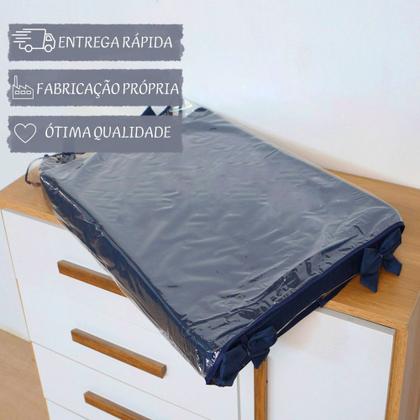 Imagem de Trocador de Fraldas Para Bebê Anatômico c/ Capa Cômoda Menina Menino