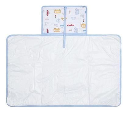 Imagem de Trocador portátil impermeável acolchoado c/ e sem porta fraldas p/ bebê- papi malhas e karinho