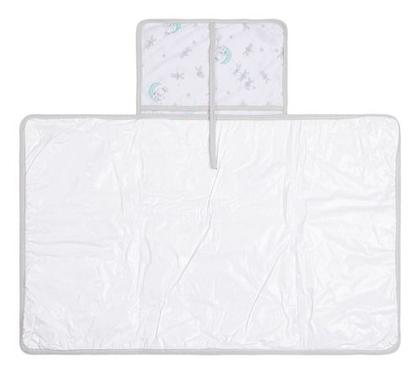 Imagem de Trocador portátil impermeável acolchoado c/ e sem porta fraldas p/ bebê- papi malhas e karinho